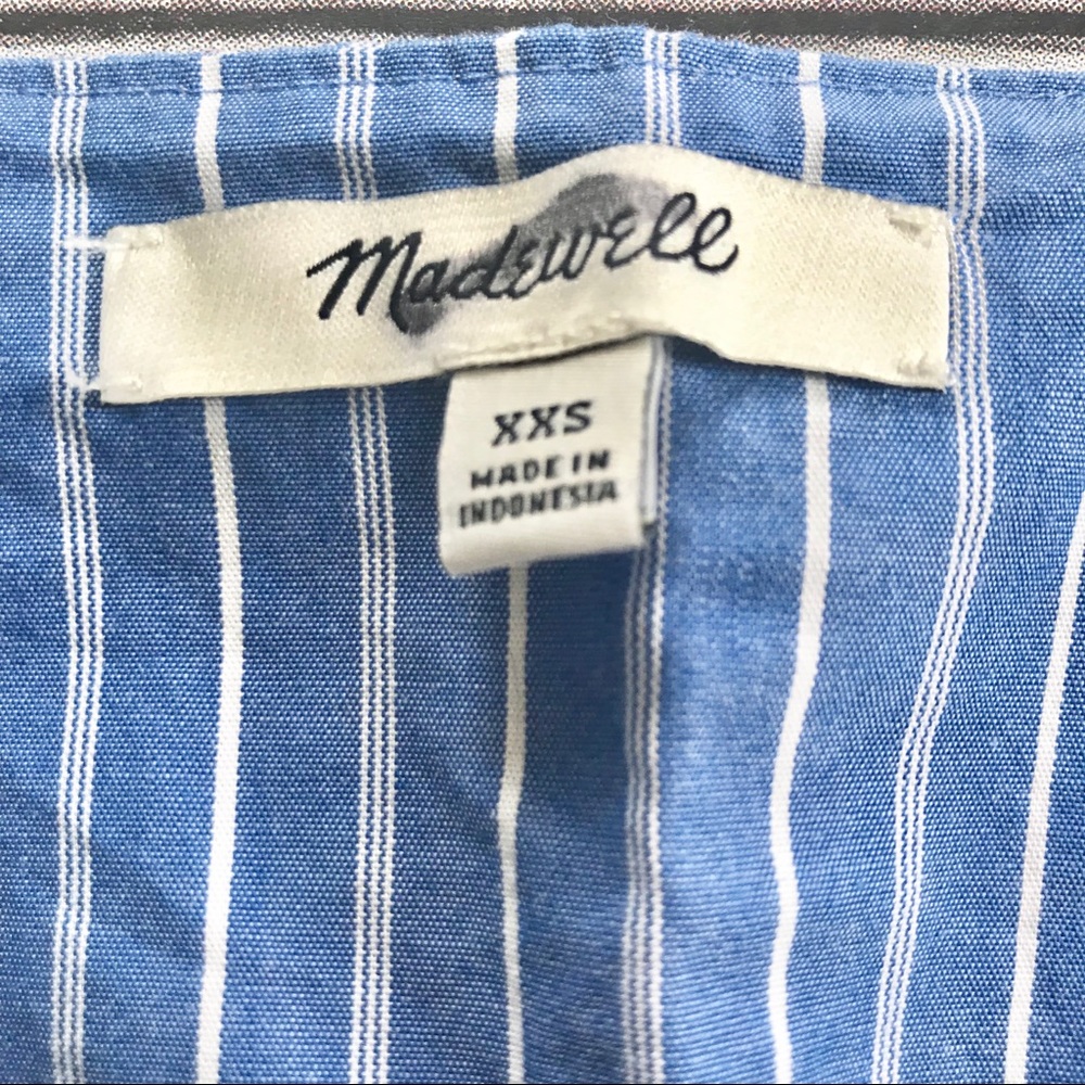 Madewell Striped Button Down Blouse - image 2